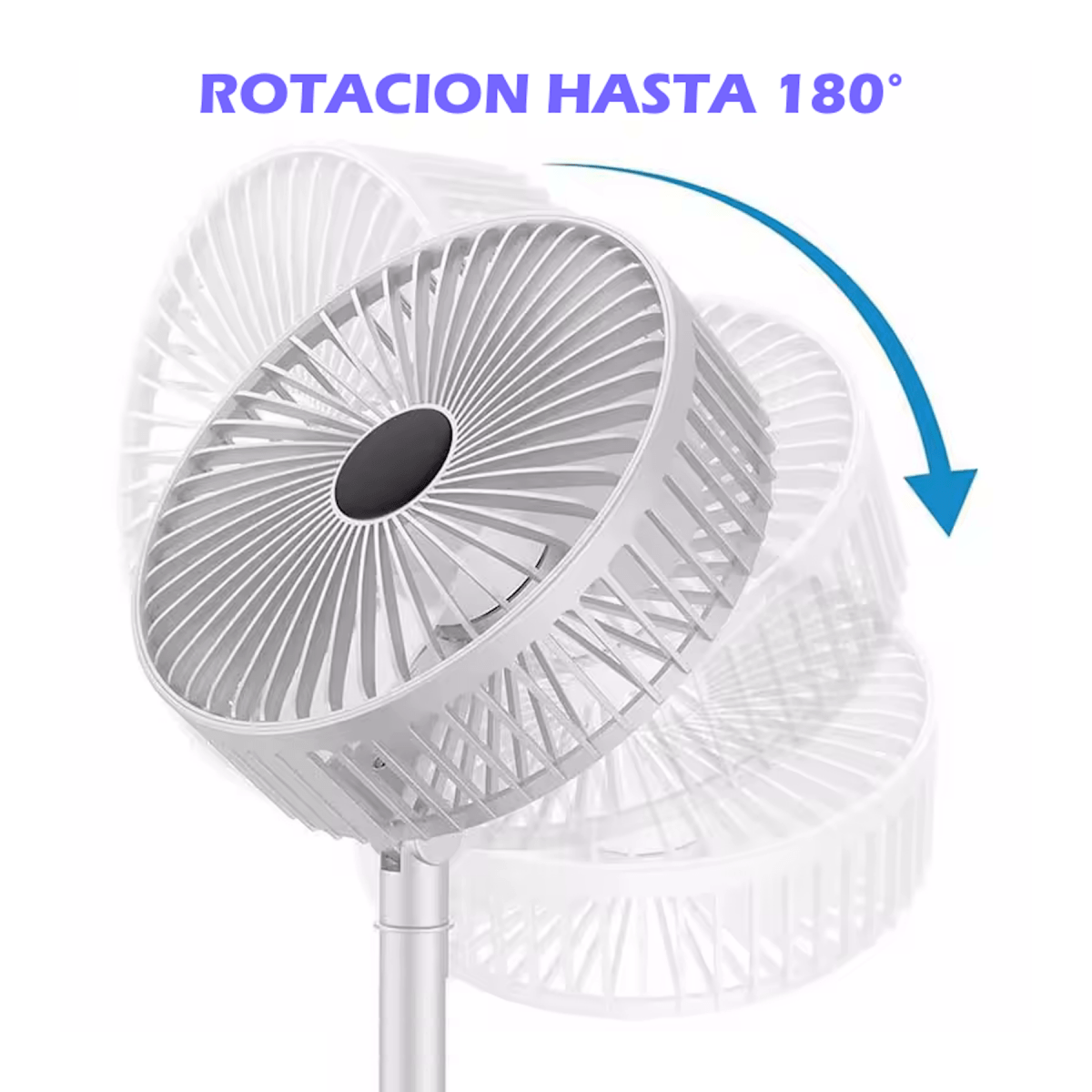 Ventilador Plegable Portátil Recargable por USB - Otro - COMERCIAL BELSAN SPA - COMERCIAL BELSAN SPA - 