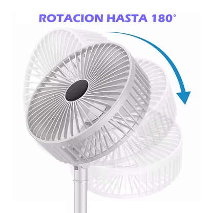Ventilador Plegable Portátil Recargable por USB - Otro - COMERCIAL BELSAN SPA - COMERCIAL BELSAN SPA - 