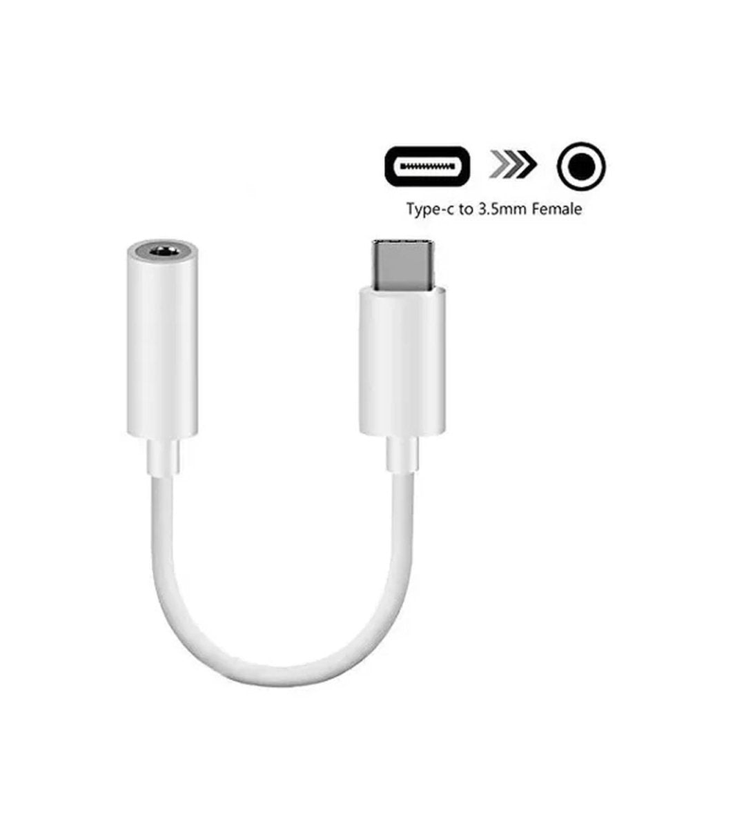 Adaptador Usb-c A Headphone Audifonos Jack 3.5mm - Generico - COMERCIAL BELSAN -
