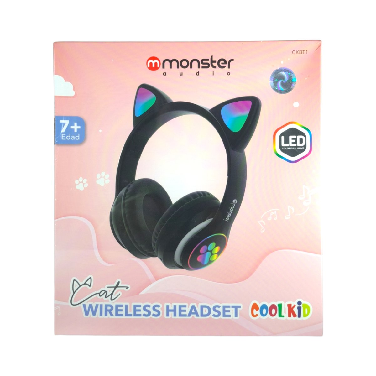 Audífonos Bluetooth Monster Cool Kids Orejas - MONSTER - COMERCIAL BELSAN -