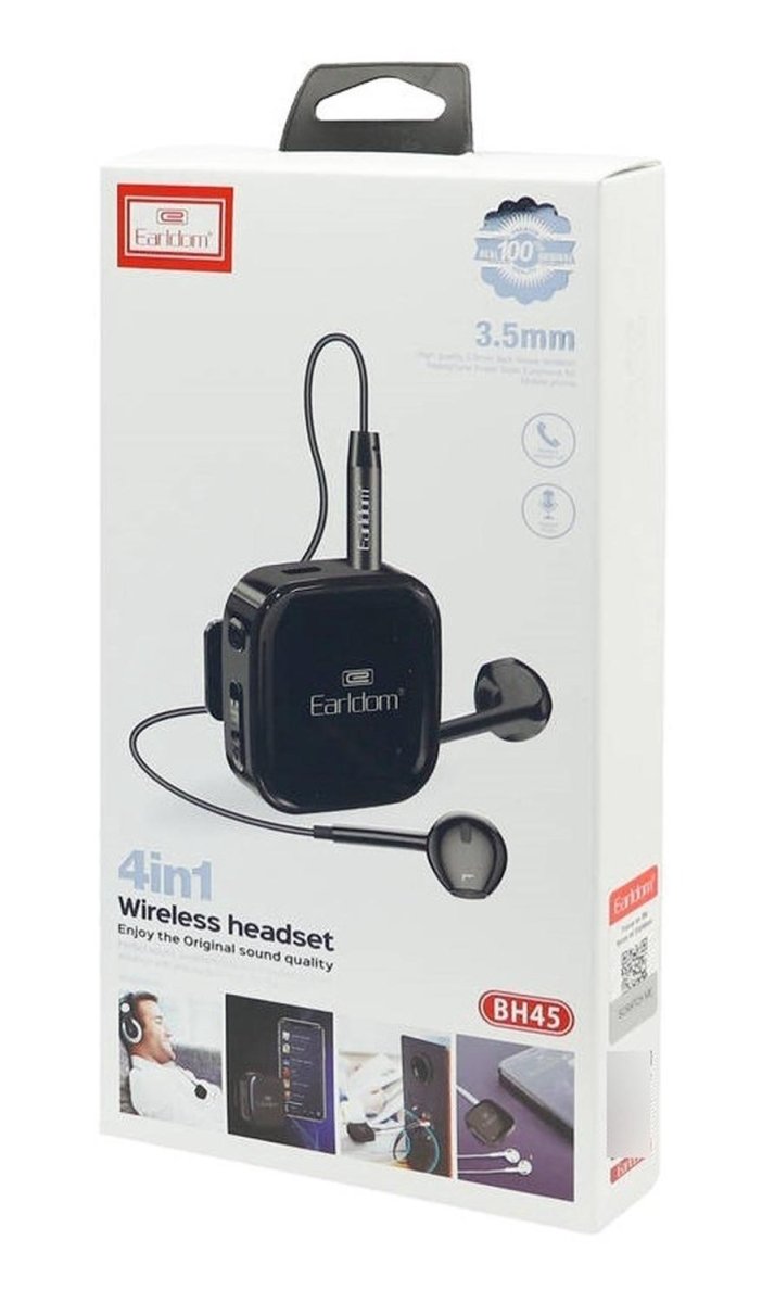 Audífonos Manos Libre Bluetooth Híbrido - Comercial Belsan - Earldom - COMERCIAL BELSAN -