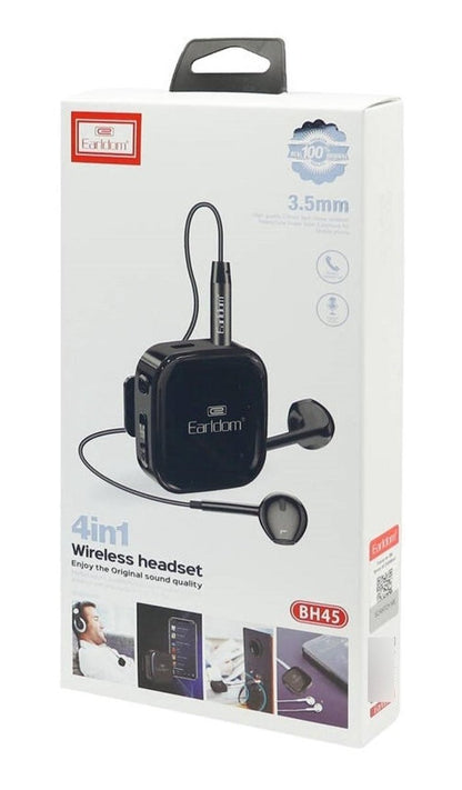 Audífonos Manos Libre Bluetooth Híbrido - Comercial Belsan - Earldom - COMERCIAL BELSAN -