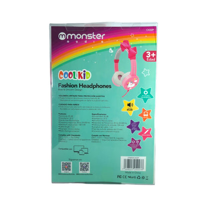 Audífonos Monster Cool Kids - Unicornio Lazo - Audifonos - MONSTER - COMERCIAL BELSAN SPA.