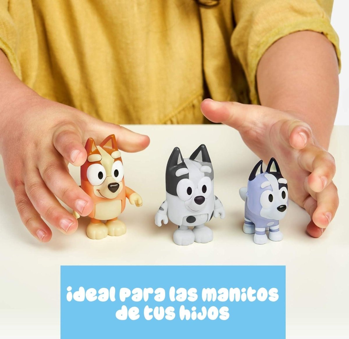 Bluey Cousins set 3 figuras- Comercial Belsan - Imexporta - COMERCIAL BELSAN -