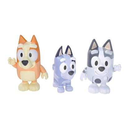 Bluey Cousins set 3 figuras- Comercial Belsan - Imexporta - COMERCIAL BELSAN -