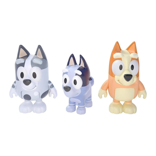 Bluey Cousins set 3 figuras- Comercial Belsan - Imexporta - COMERCIAL BELSAN -