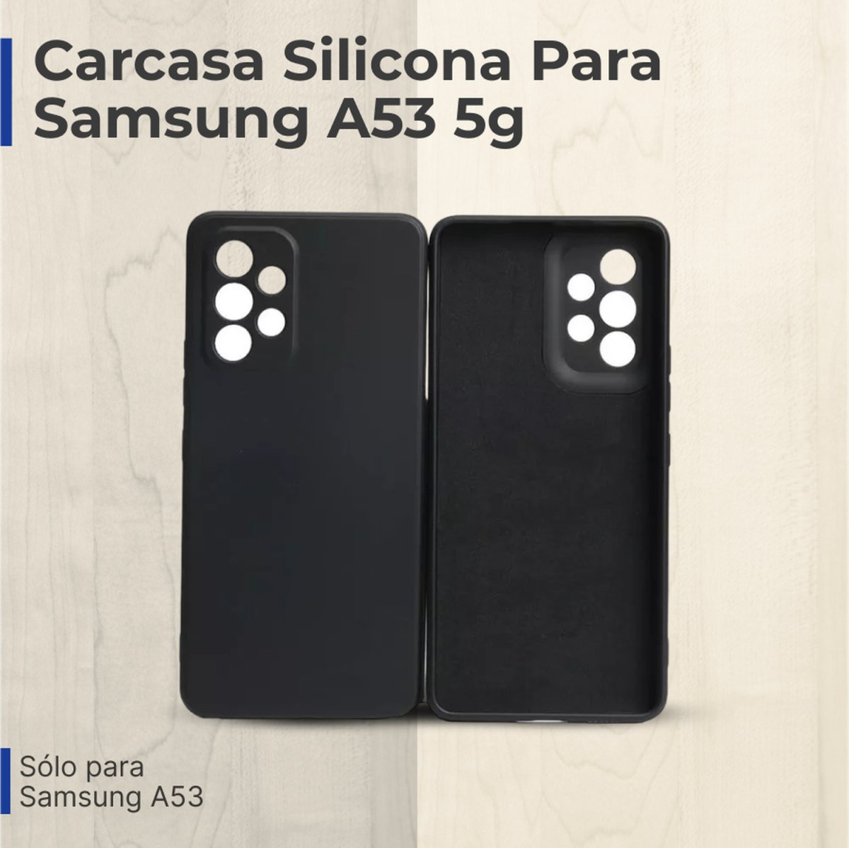 Carcasa Silicona Para Samsung A53 5g - Accesorio teléfono - Genérica - COMERCIAL BELSAN SPA.