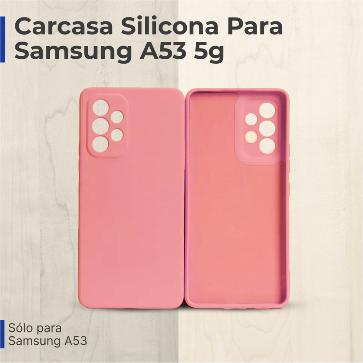 Carcasa Silicona Para Samsung A53 5g - Accesorio teléfono - Genérica - COMERCIAL BELSAN SPA.