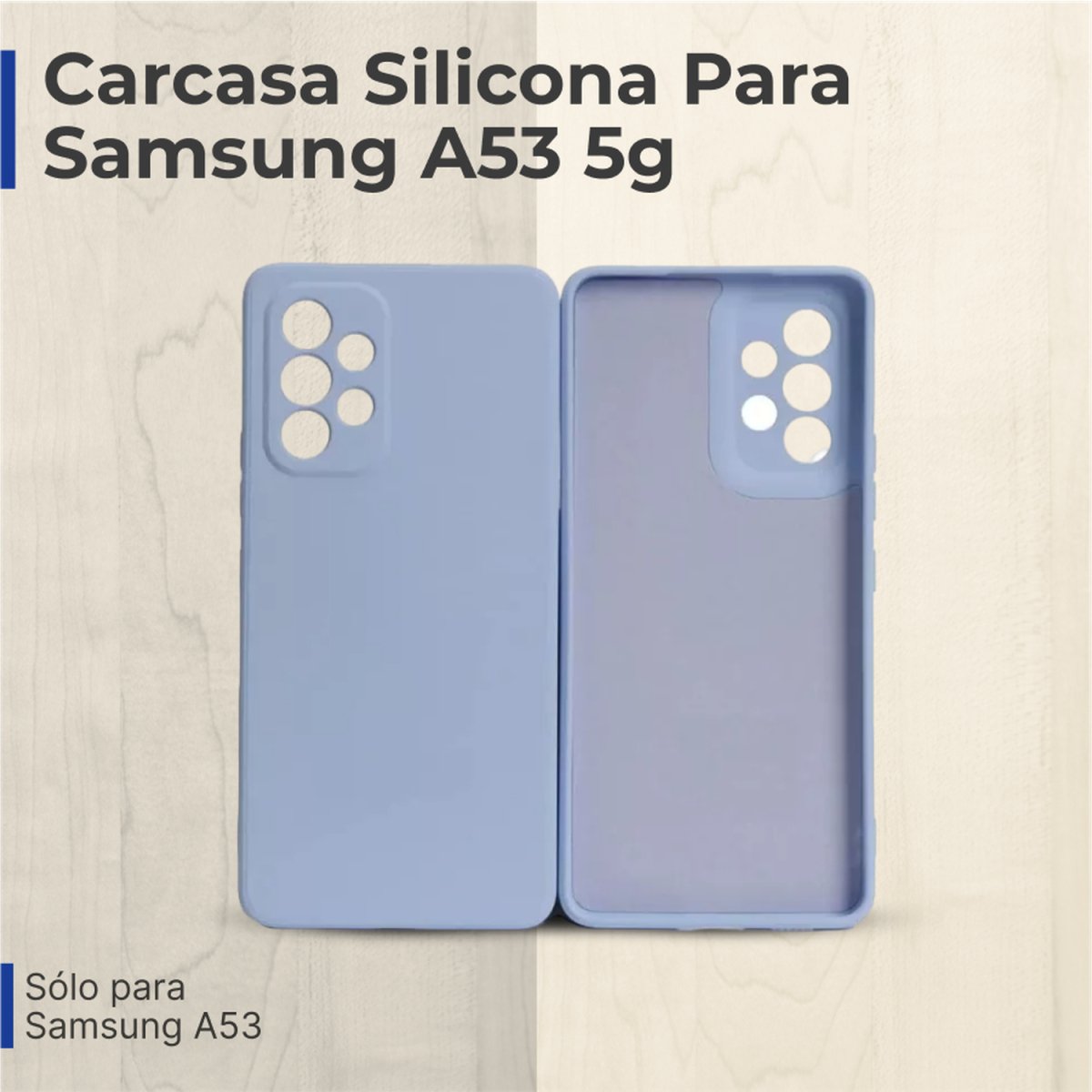 Carcasa Silicona Para Samsung A53 5g - Accesorio teléfono - Genérica - COMERCIAL BELSAN SPA.