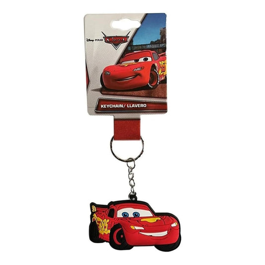 Cars - Rayo Mcqueen - Disney - Llavero De Goma Comercial Belsan - Disney - COMERCIAL BELSAN -