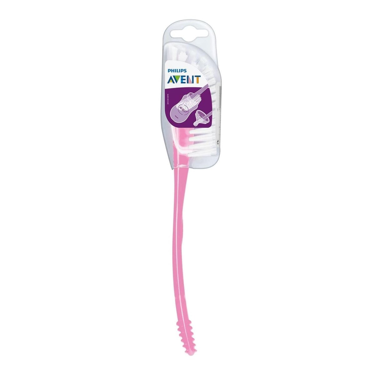 Cepillo Limpia Mamadera Avent - Color Rosado - Avent - COMERCIAL BELSAN -