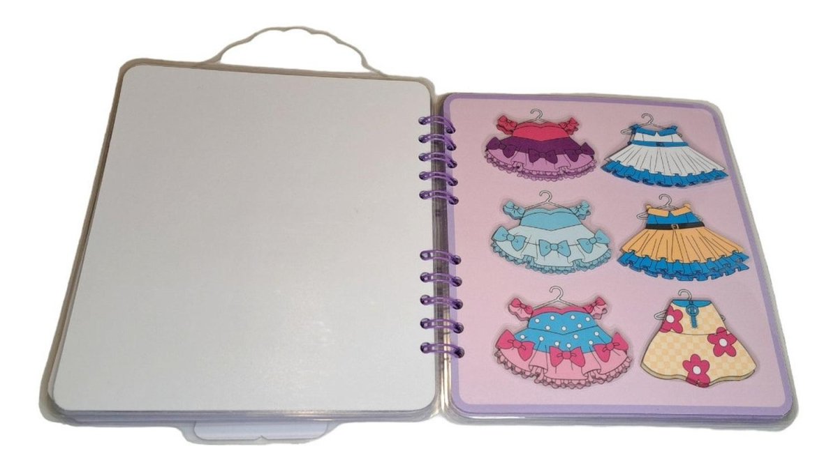 Cuaderno Didáctico Interactivo Lol Dress Up - Belsan - Genérica - COMERCIAL BELSAN -