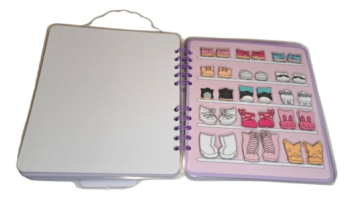 Cuaderno Didáctico Interactivo Lol Dress Up - Belsan - Genérica - COMERCIAL BELSAN -