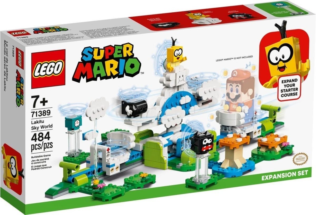 Lego Mario - Set De Expansion Lakitu Sky World 71389 - Lego - COMERCIAL BELSAN -