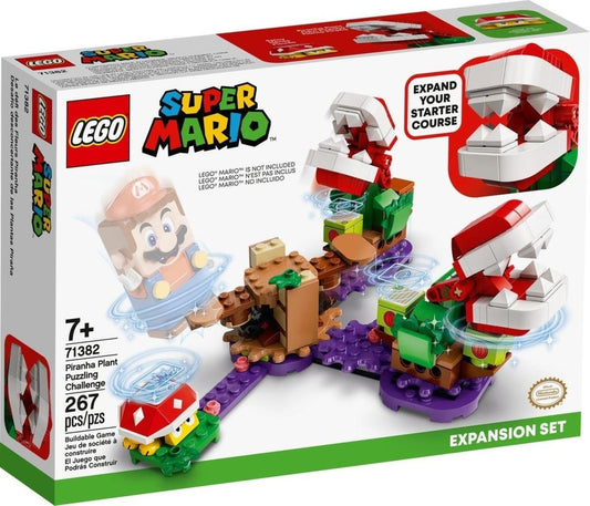 Lego Mario - Set De Expansion Piranha Plant Puzzling 71382 - Lego - COMERCIAL BELSAN SPA.