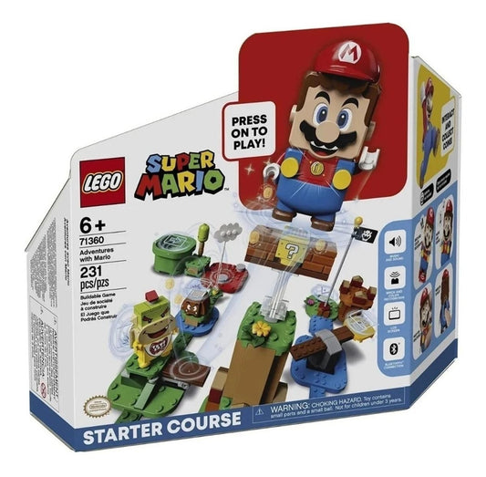 Lego Super Mario Adventures Con Mario Starter Course 231 Pcs - Lego - COMERCIAL BELSAN -