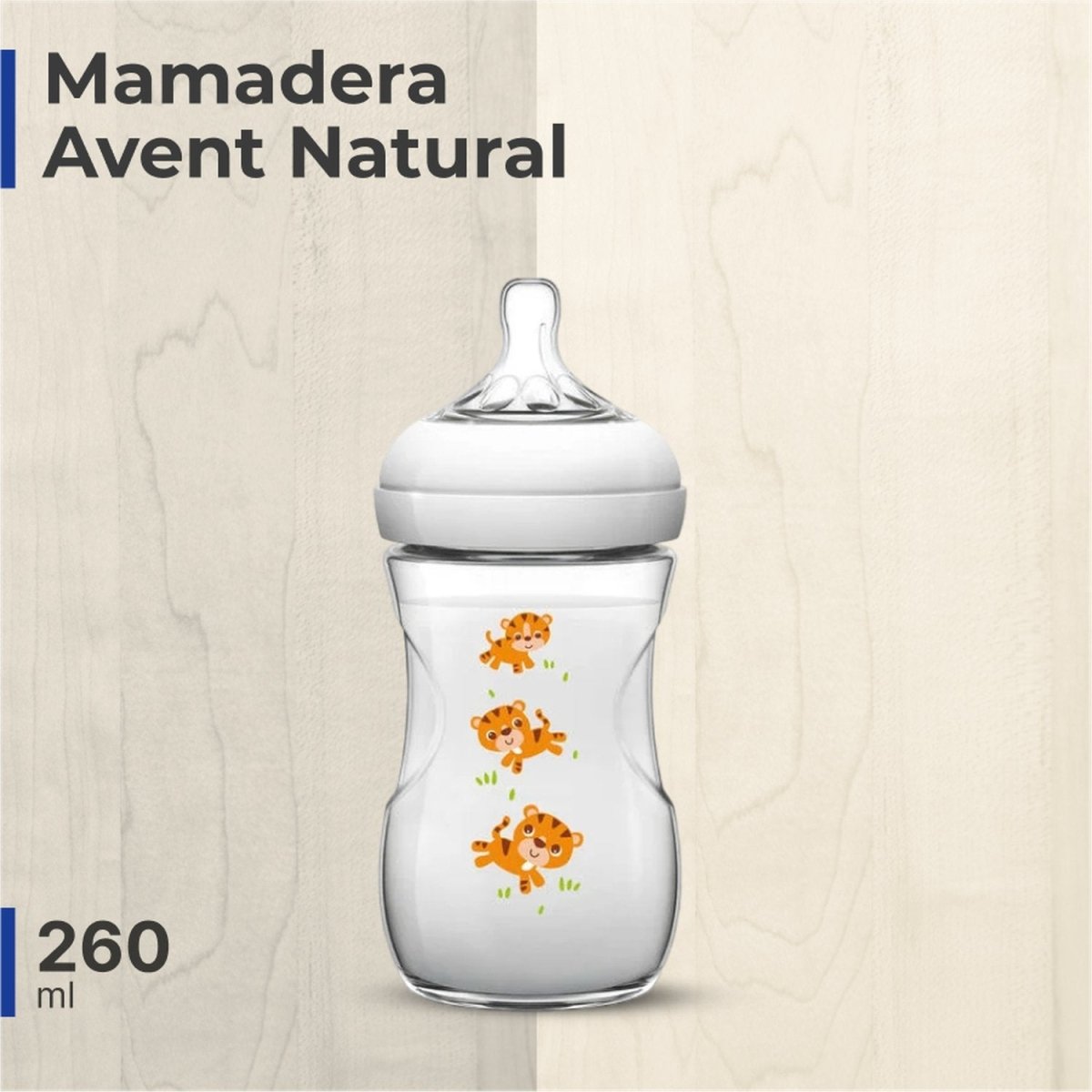 Mamadera Avent Natural 260ml - Diseños - Avent - COMERCIAL BELSAN -