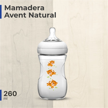 Mamadera Avent Natural 260ml - Diseños - Avent - COMERCIAL BELSAN -