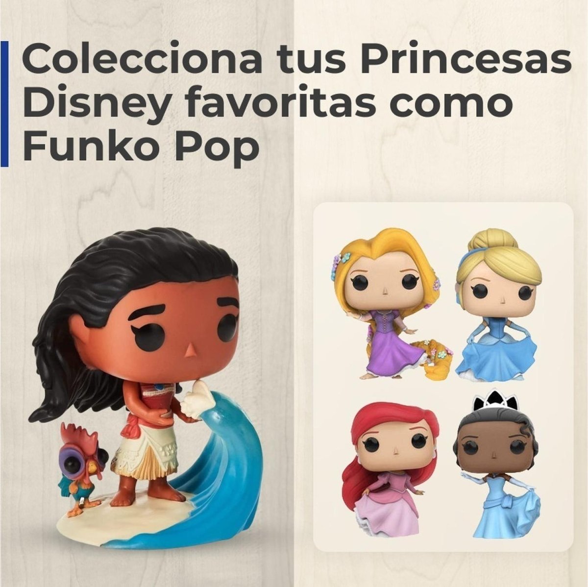 Moana - Funko Disney Princesas - Funko - COMERCIAL BELSAN -