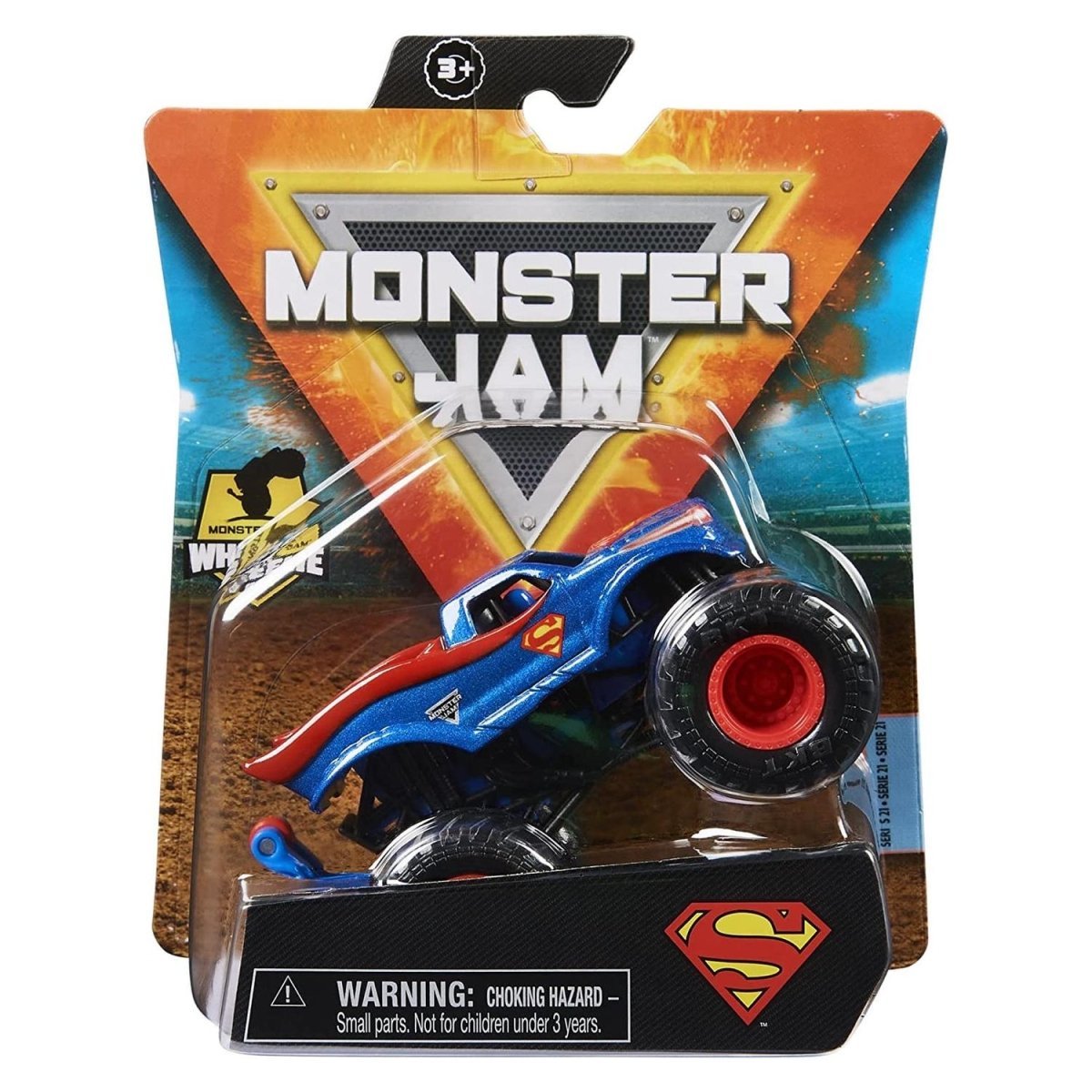 Monster Jam Escala 1:64 Spin Master - Superman - SPIN MASTER - 778988553480 - COMERCIAL BELSAN.