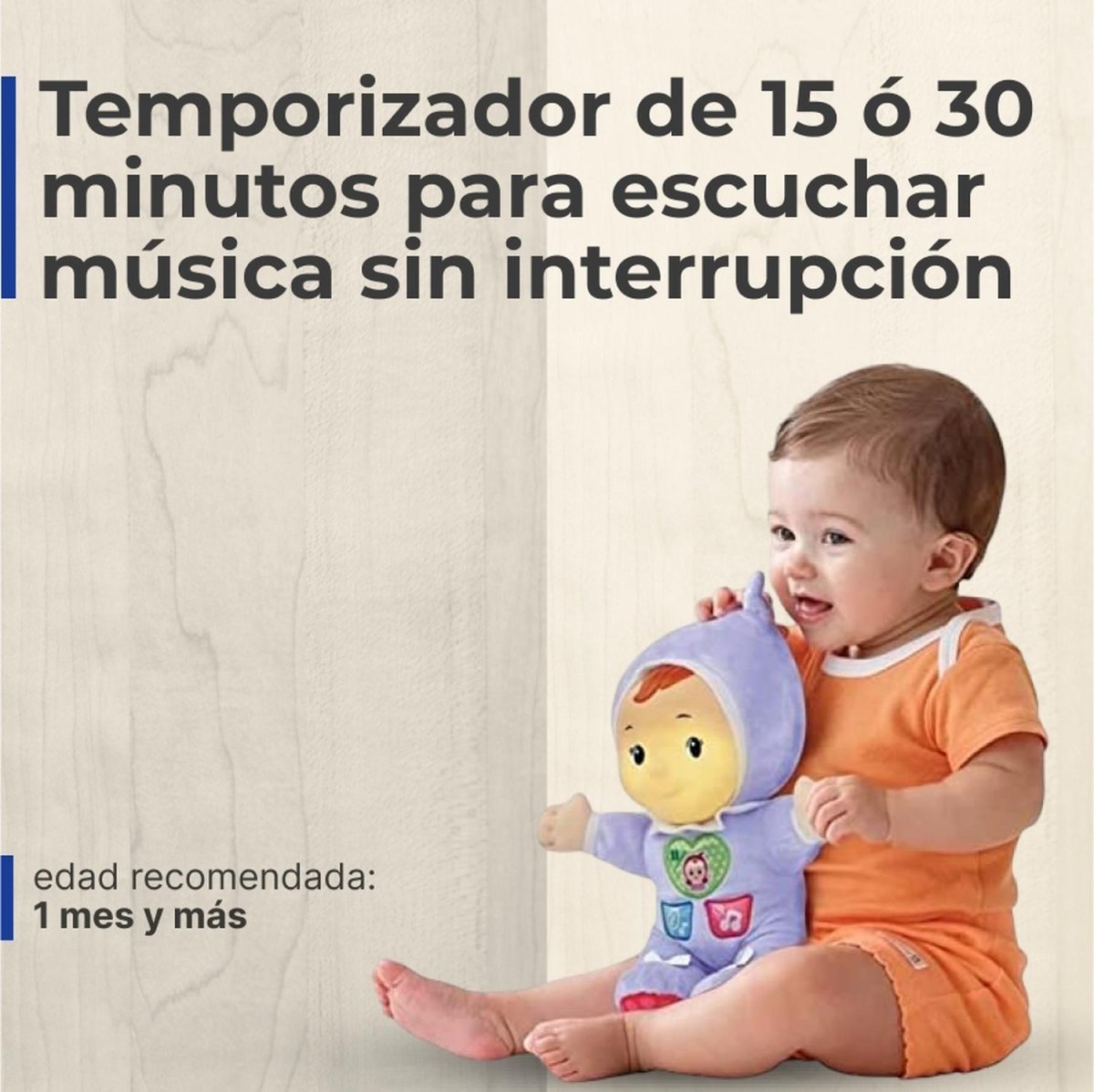 Muñeca Vtech - Estela Luz De Cuna - Para El Bebé - VTech - COMERCIAL BELSAN SPA.