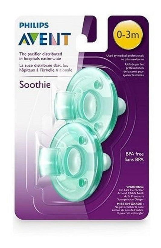 Philips Avent - Chupete Soothie Verde - 0-3m - Philips Avent - COMERCIAL BELSAN -