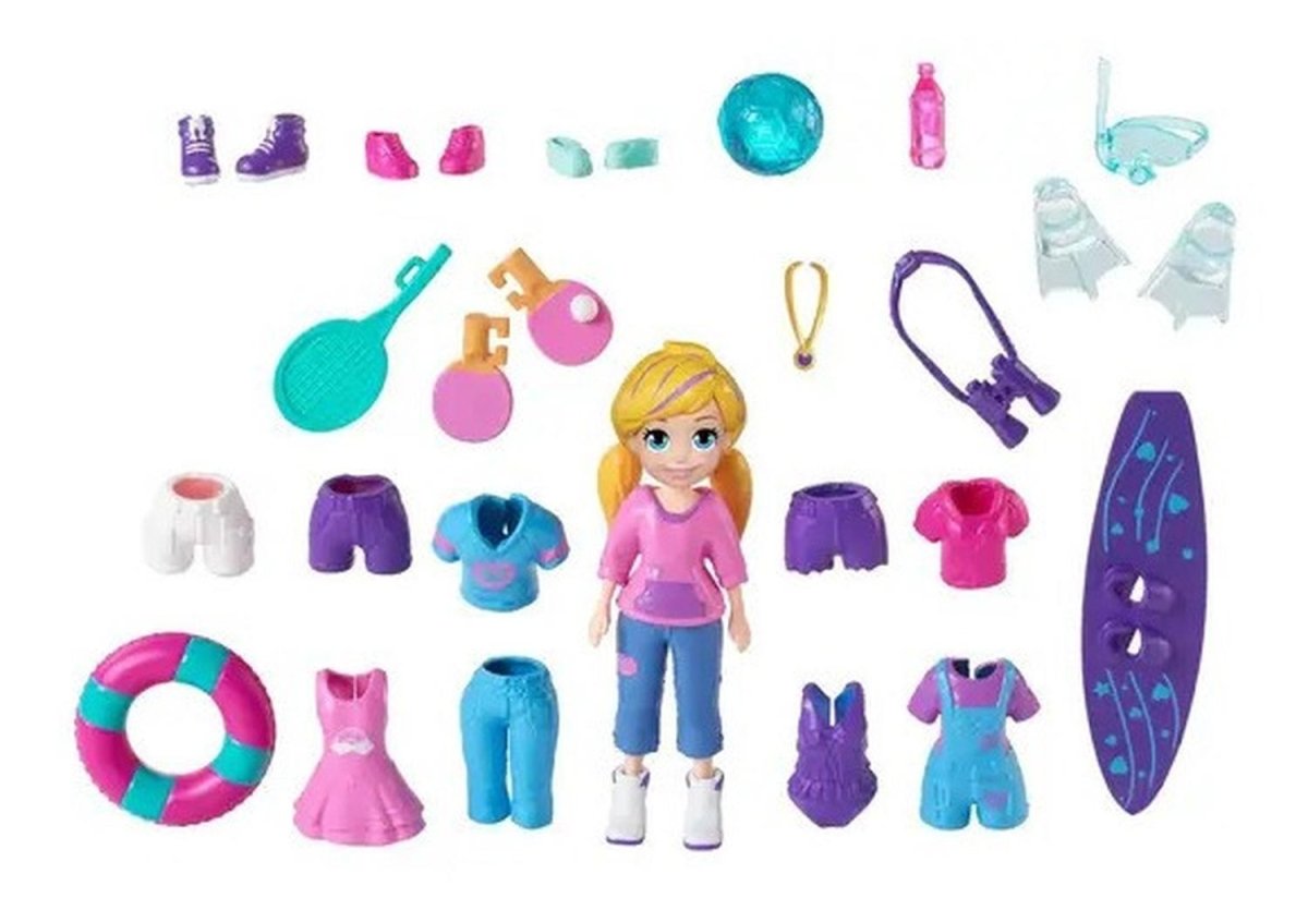 Polly Pocket - Pack De Acción Increíble - Comercial Belsan - Polly Pocket - COMERCIAL BELSAN -