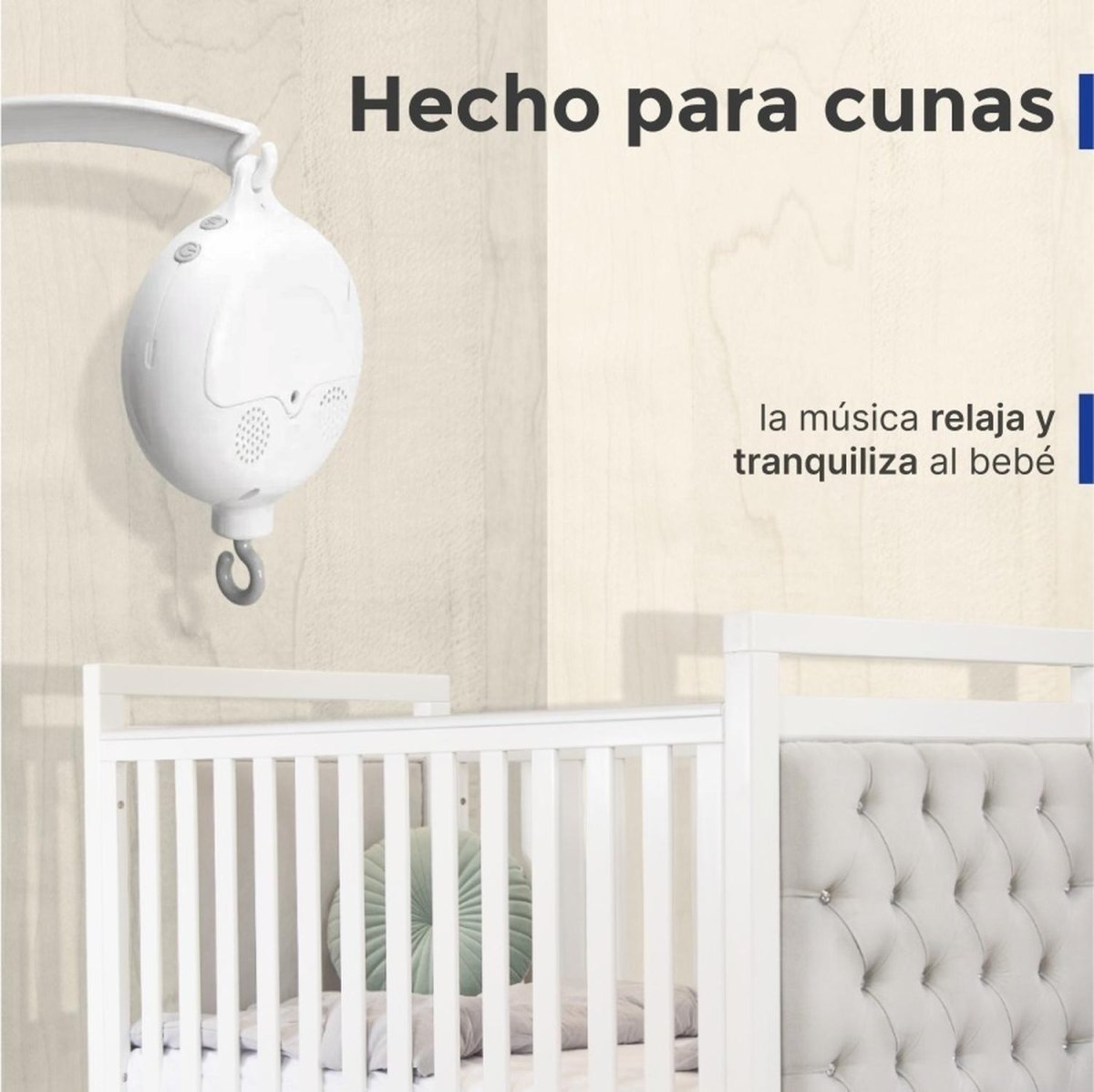 Repuesto Movil De Cuna Musical Electronico 35 Melodias - Genérica - COMERCIAL BELSAN -