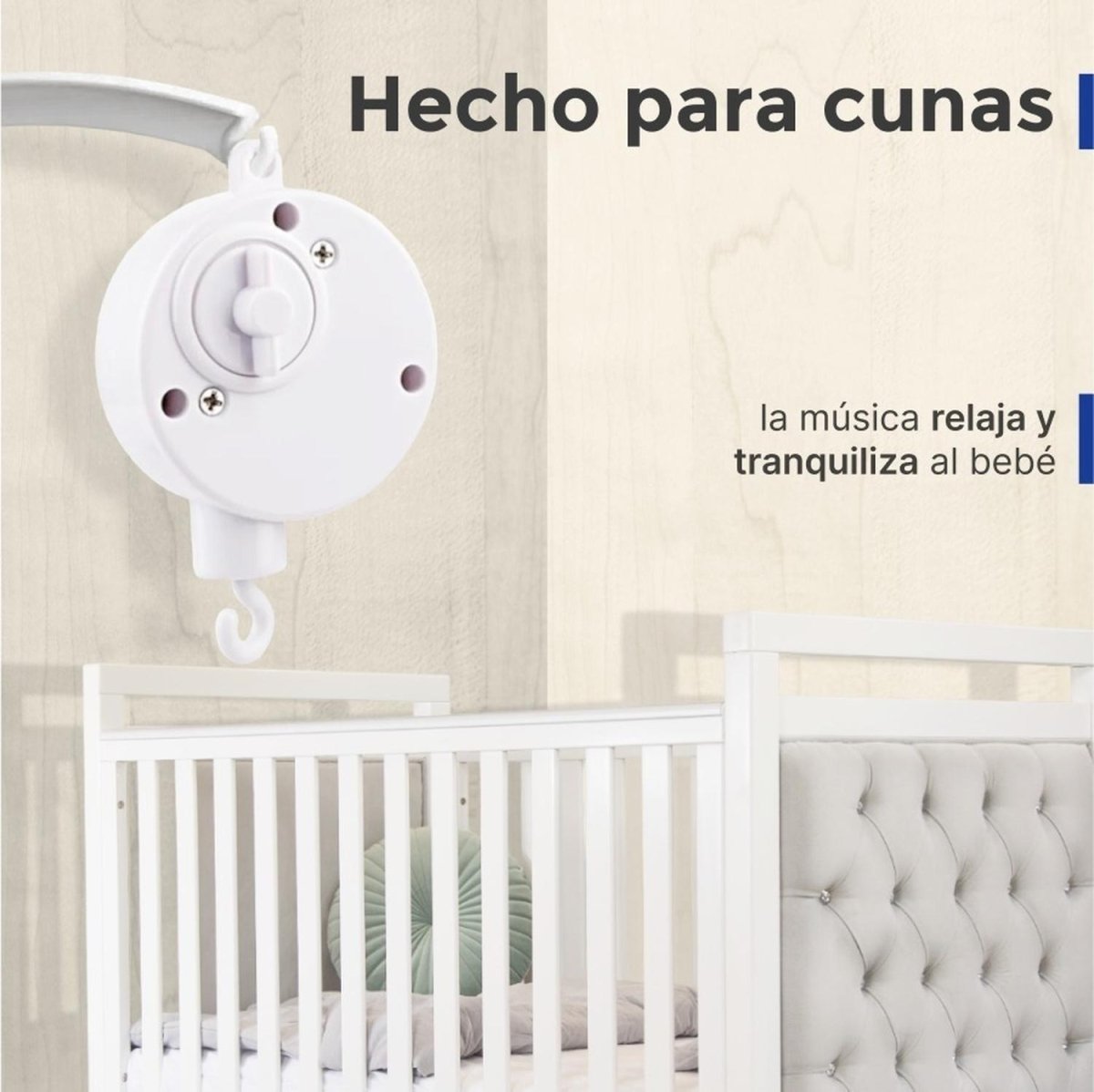 Repuesto Móvil Para Cuna - Musical A Cuerda - Genérica - COMERCIAL BELSAN -