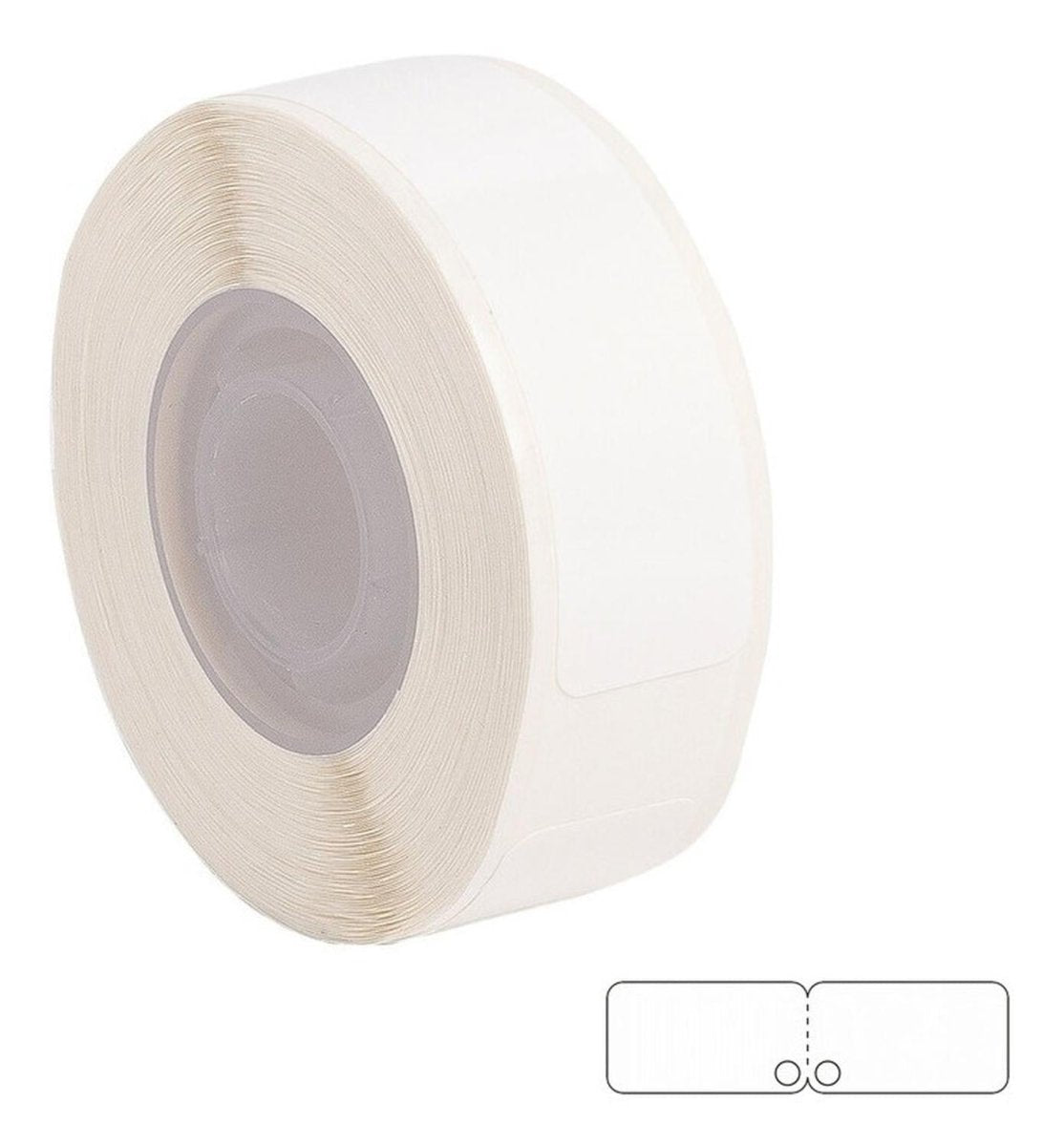 Rollo Etiqueta Térmica Perforada Q30 Para Joyas Com. Belsan - Generica - COMERCIAL BELSAN -