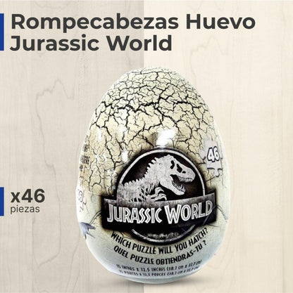 Rompecabezas Huevo Jurassic World - Spin Master - COMERCIAL BELSAN -
