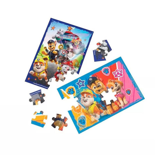Set 2 rompecabezas Paw Patrol lenticular 3D - Spin Master - COMERCIAL BELSAN SPA - 778988461129