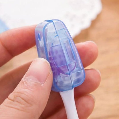Set De 10 Protector De Cepillo Dientes Para Viajes - Genérica - COMERCIAL BELSAN -