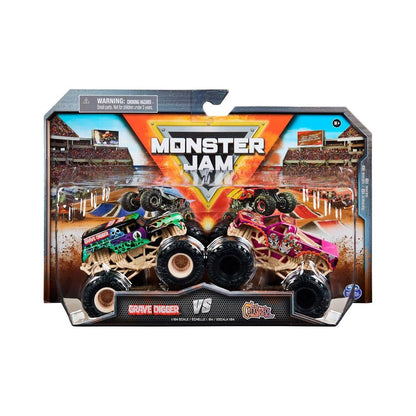 Set Monster JAM VS - Modelos escala 1:64 - Infantil - Spin Master - COMERCIAL BELSAN -