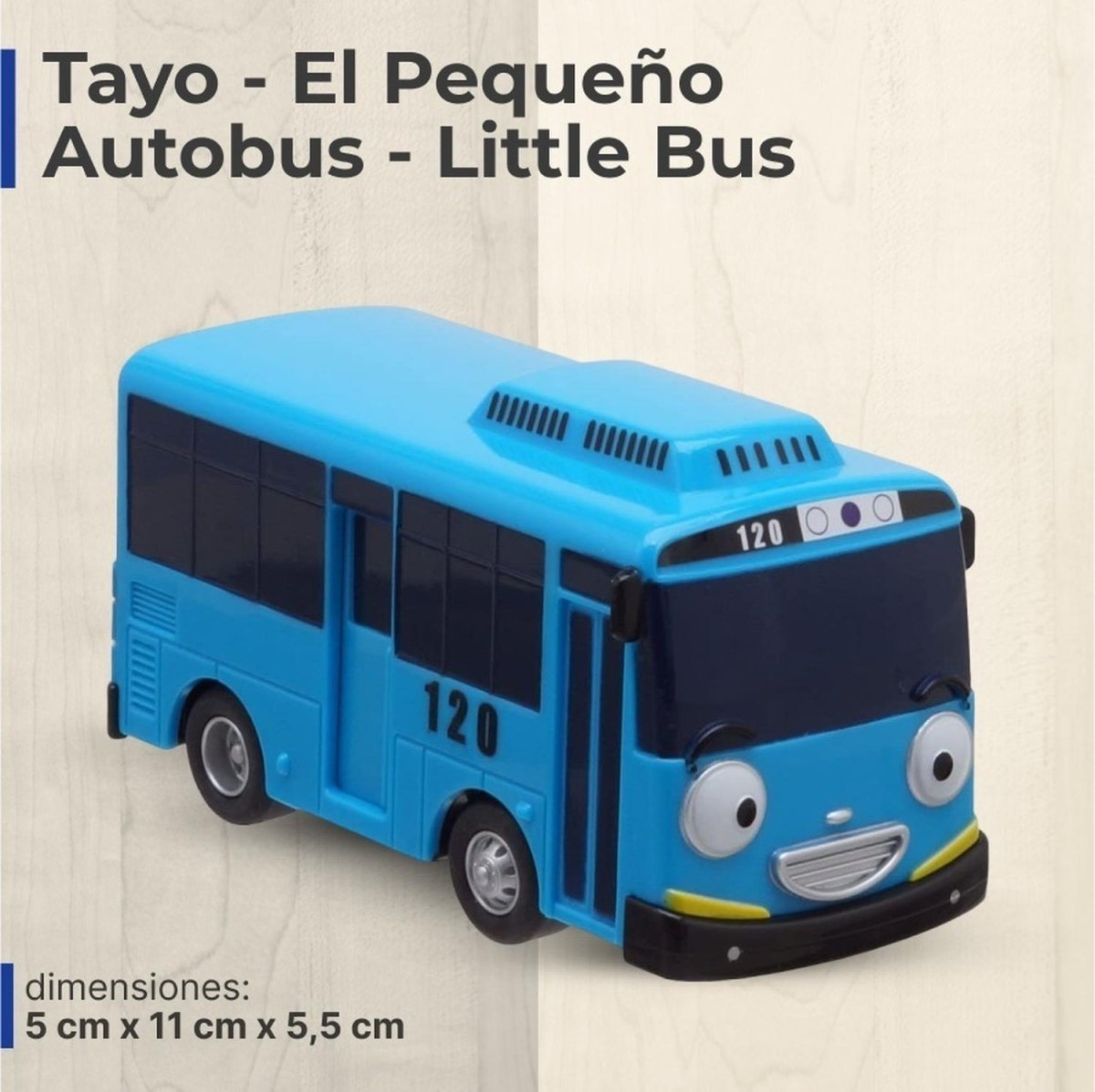Tayo - El Pequeño Autobus - Little Bus - Comercial Belsan SpA - COMERCIAL BELSAN -
