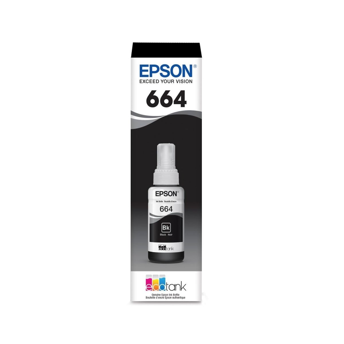 Tinta Epson T664 Original - Colores - EPSON - COMERCIAL BELSAN SPA.