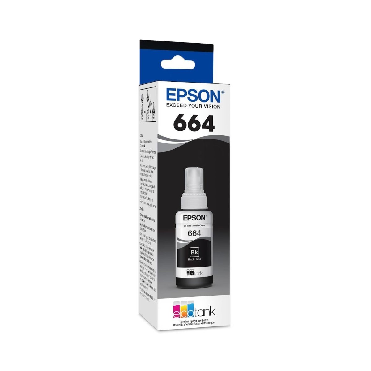 Tinta Epson T664 Original - Colores - EPSON - COMERCIAL BELSAN SPA.