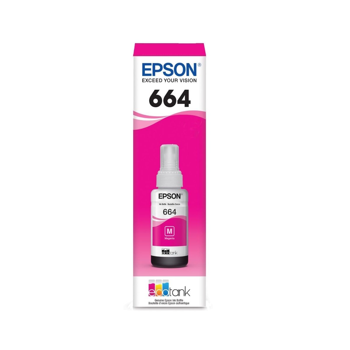 Tinta Epson T664 Original - Colores - EPSON - COMERCIAL BELSAN SPA.