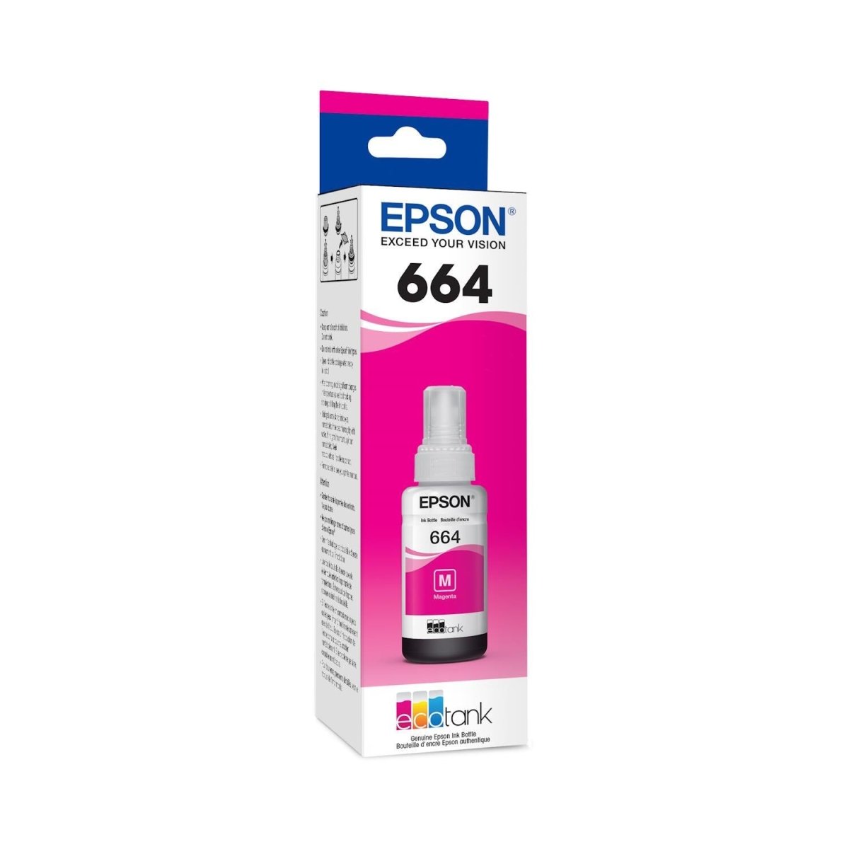 Tinta Epson T664 Original - Colores - EPSON - COMERCIAL BELSAN SPA.