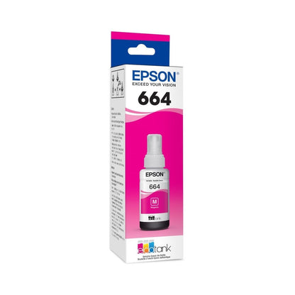 Tinta Epson T664 Original - Colores - EPSON - COMERCIAL BELSAN SPA.