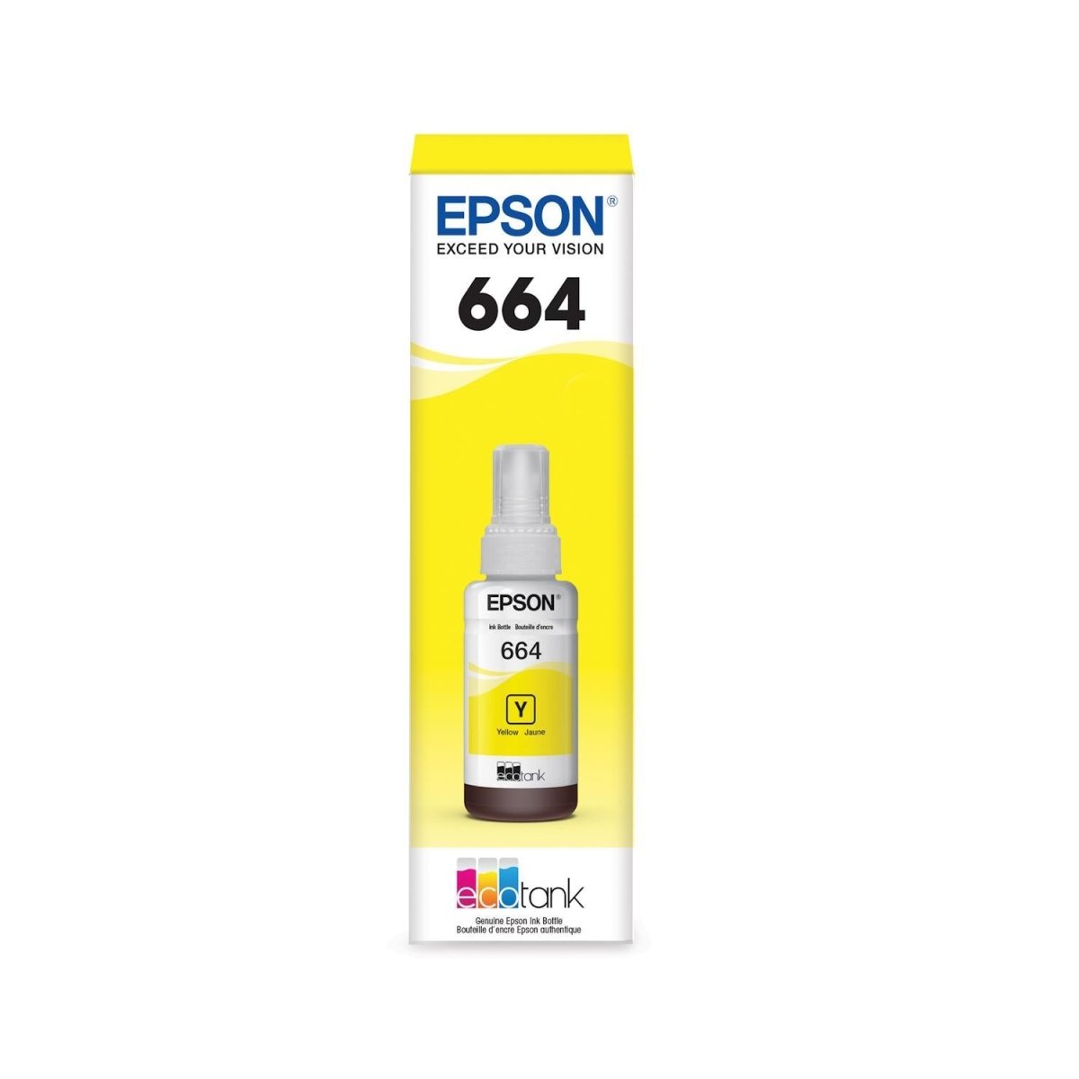 Tinta Epson T664 Original - Colores - EPSON - COMERCIAL BELSAN SPA.